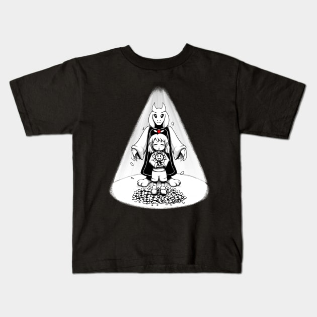 Stay Determined - Undertale Kids T-Shirt by TechraNova